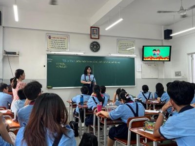 Chuyên đề tổ: bài dạy: “Phòng ngừa tai nạn vũ khí, cháy, nổ và các chất độc hại” Lớp: 8/2 của Cô Nguyễn Thị Tuyết Hương - ngày 08/4/2024